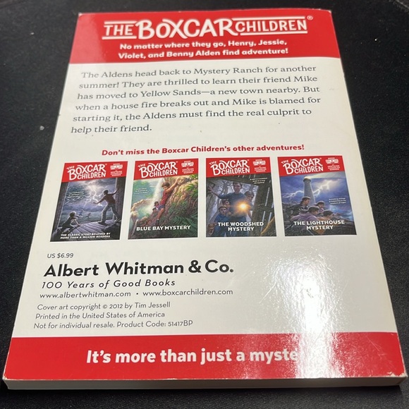 PART 5 THE BOX CAR CHILDREN BOOK - Picture 2 of 2